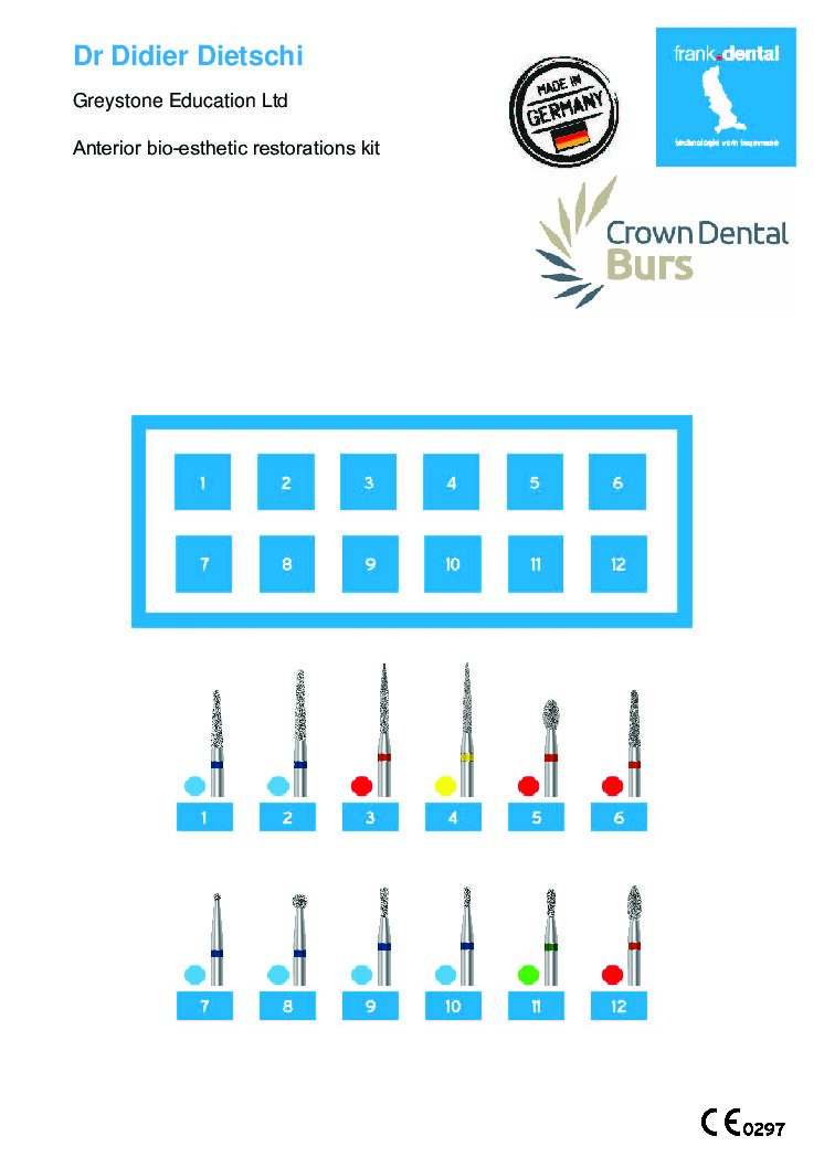 BIO-EST KIT Anterior bio-esthetic restorations kit by Dr Didier Dietschi