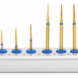 SET-S Oral Surgery Zirconia coated surgical burs for both HP and FG handpieces