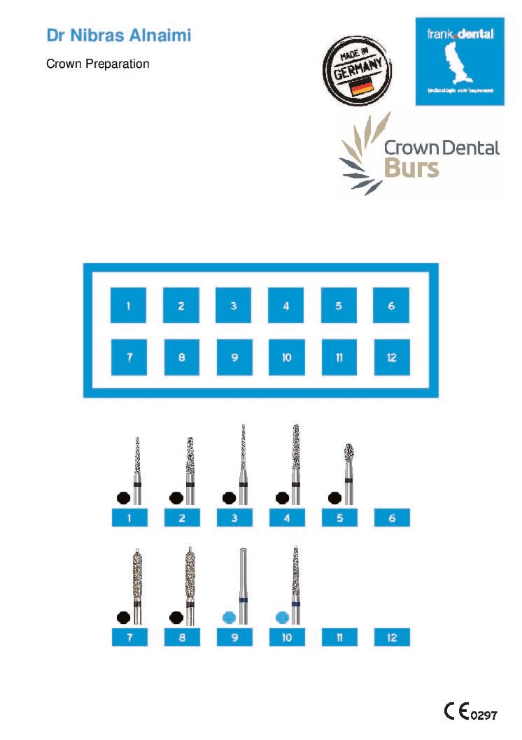 NIB-CRO Dr Nibras Alnaimi Crown Preparation Kit